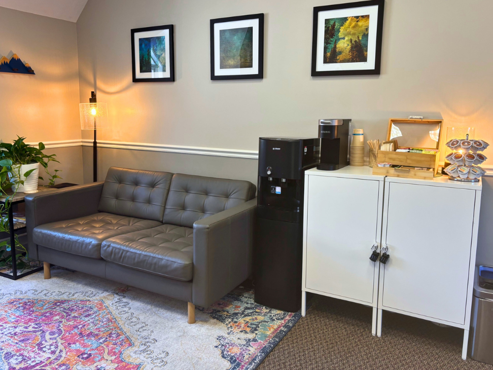 Wasatch Learning and Wellness, Psychological Evaluation, Therapy, Office Tour, Refreshment Area